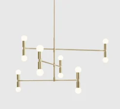 Plafonnier & Spot*Lambert&Fils Plafonnier, Dot 01, , Ø96,5cm, H93cm - laiton