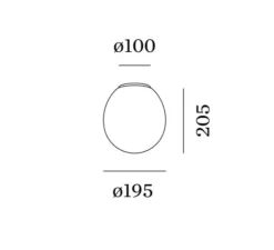 Plafonnier & Spot*Wever&Ducré Plafonnier, Dro 2.0, , Ø19,5cm, H20,5cm - blanc