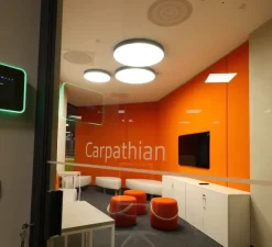 Plafonnier & Spot*ONOK Plafonnier, DRONE, , LED, 3000k, 6680lm, Ø60cm, H7cm - NOIR