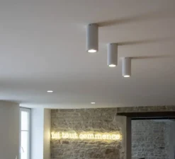 Plafonnier & Spot*SLV Plafonnier, Enola B, , Ø6,7cm, H14cm- blanc