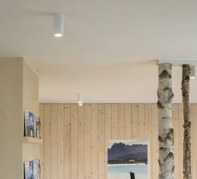 Plafonnier & Spot*SLV Plafonnier, Enola B, , Ø6,7cm, H14cm- blanc