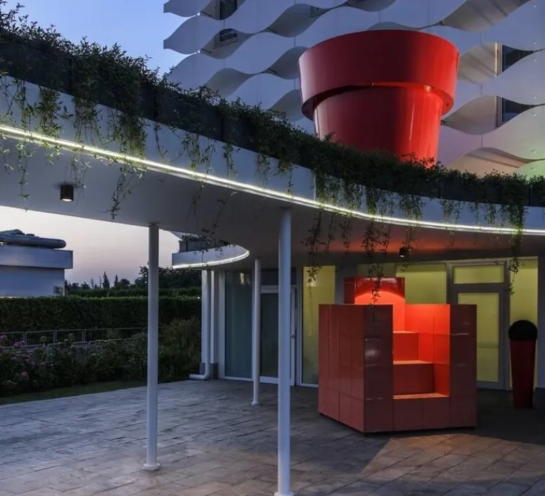 Plafonnier & Spot*SLV Plafonnier, Enola Oculus, , IP65, LED, dim, 3000-4000K, 1100 lm, Ø10cm, H12cm - anthracite