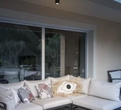 Plafonnier & Spot*SLV Plafonnier, Enola Oculus, , IP65, LED, dim, 3000-4000K, 1100 lm, Ø10cm, H12cm - anthracite