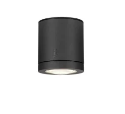 Plafonnier & Spot*SLV Plafonnier, Enola Oculus, , IP65, LED, dim, 3000-4000K, 1100 lm, Ø10cm, H12cm - anthracite