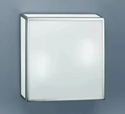Plafonnier et applique de salle de bain, Bauhaus 3 N, chrome, LED, L28cm, H28cm, IP44 - Decor Walther