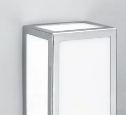 Plafonnier & Spot|Applique*Decor Walther Plafonnier et applique pour salle de bain, Bauhaus 1 N, , LED, L9cm, H30cm, IP44 - chrome