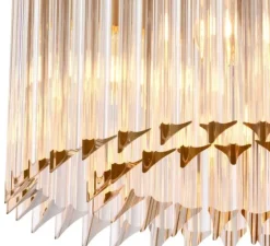 Plafonnier, Evina, laiton, Ø45cm, H28cm - Eichholtz