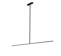 Plafonnier & Spot*Wever&Ducré Plafonnier, Fil 2.0, , LED, dim, 2700K, 1060 lm, L180cm, H180cm - noir