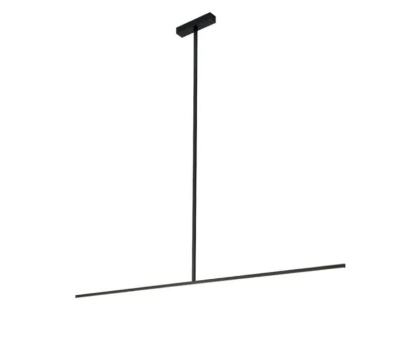 Plafonnier & Spot*Wever&Ducré Plafonnier, Fil 2.0, , LED, dim, 2700K, 1060 lm, L180cm, H180cm - noir