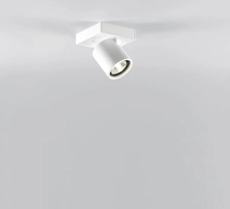 Plafonnier & Spot*Light Point Plafonnier, Focus Mini 1, , LED, 3000K, 292 lm, L8cm, H8cm - blanc