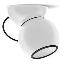 Plafonnier, Gravitino 541, blanc, LED, dim, 3000K, 956 lm, Ø14cm, H18,8cm - Stilnovo