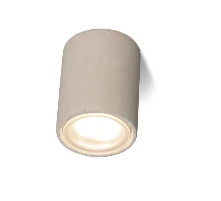 Plafonnier & Spot*Toscot Plafonnier, Hans, , IP55, Ø11cm, H13,5cm - blanc