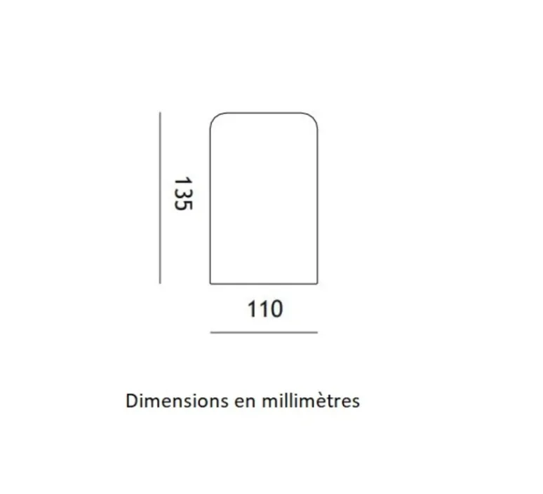 Plafonnier & Spot*Toscot Plafonnier, Hans, , IP55, Ø11cm, H13,5cm - blanc