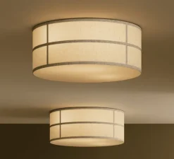 Plafonnier & Spot*Audo Copenhagen Plafonnier, Hashira, , Ø50cm, H20cm - naturel