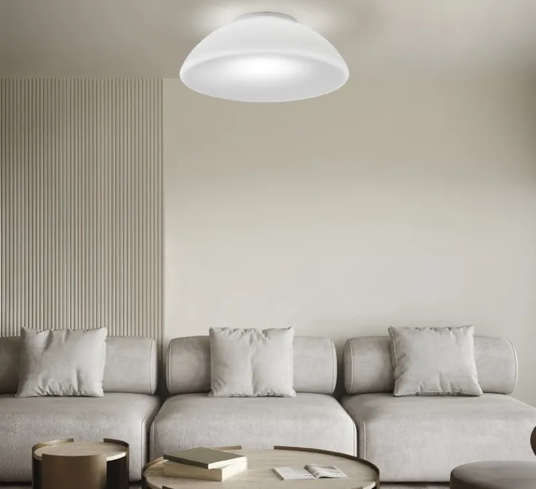 Plafonnier & Spot*Vistosi Plafonnier, Infinita PL 70, , Ø70cm, H23cm - blanc