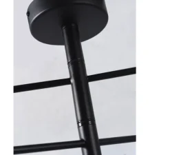 Plafonnier & Spot*Good&Mojo Plafonnier, Izmir 3, , Ø124cm, H39cm - noir