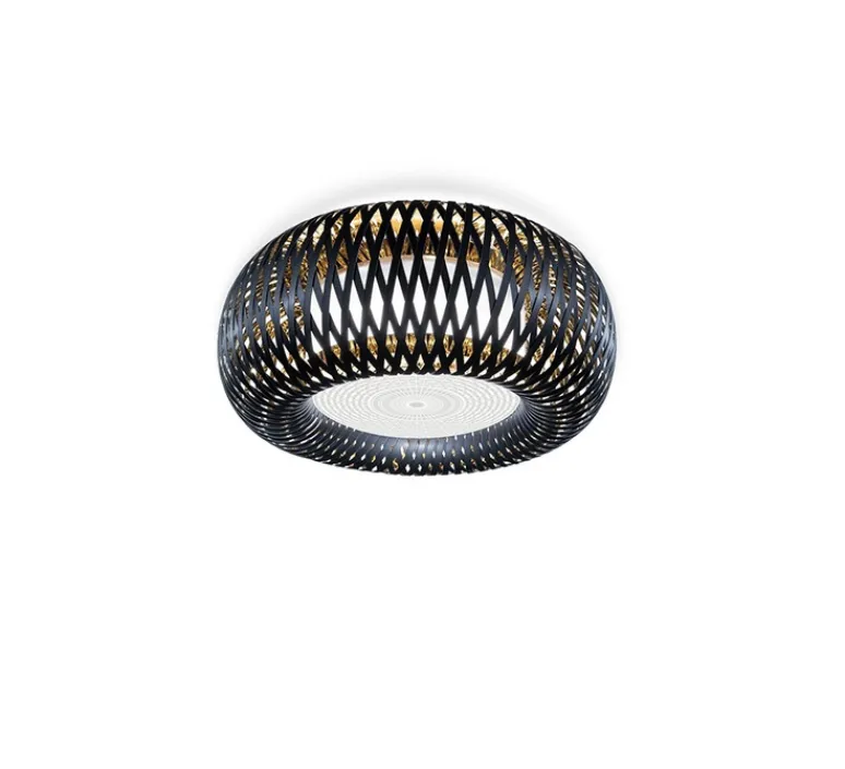 Plafonnier & Spot*Slamp Plafonnier, Kalatos, , Ø63cm, H30cm - noir et or