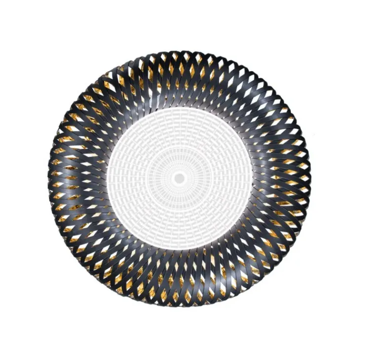 Plafonnier & Spot*Slamp Plafonnier, Kalatos, , Ø63cm, H30cm - noir et or