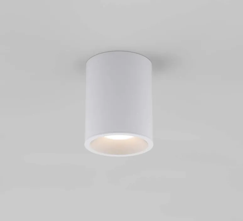 Plafonnier & Spot*Astro Plafonnier, Kos Round 100 LED, , IP65, LED, 3000K, 329lm, Ø8cm, H10cm - blanc