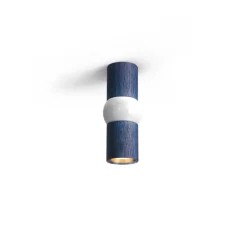 Plafonnier & Spot*Oblure Plafonnier, Lightbone S, , LED, Ø7,6cm, H24cm - bleu
