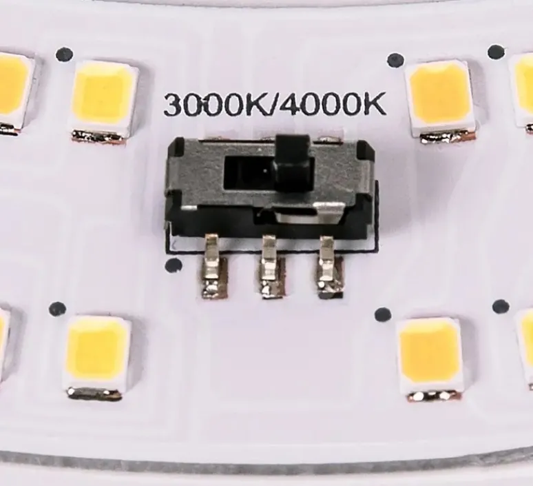 Plafonnier & Spot*SLV Plafonnier, LIPSY DOME 40, , IP44, LED, 3000K/4000K, 2200 lm, Ø35cm, H11cm - blanc