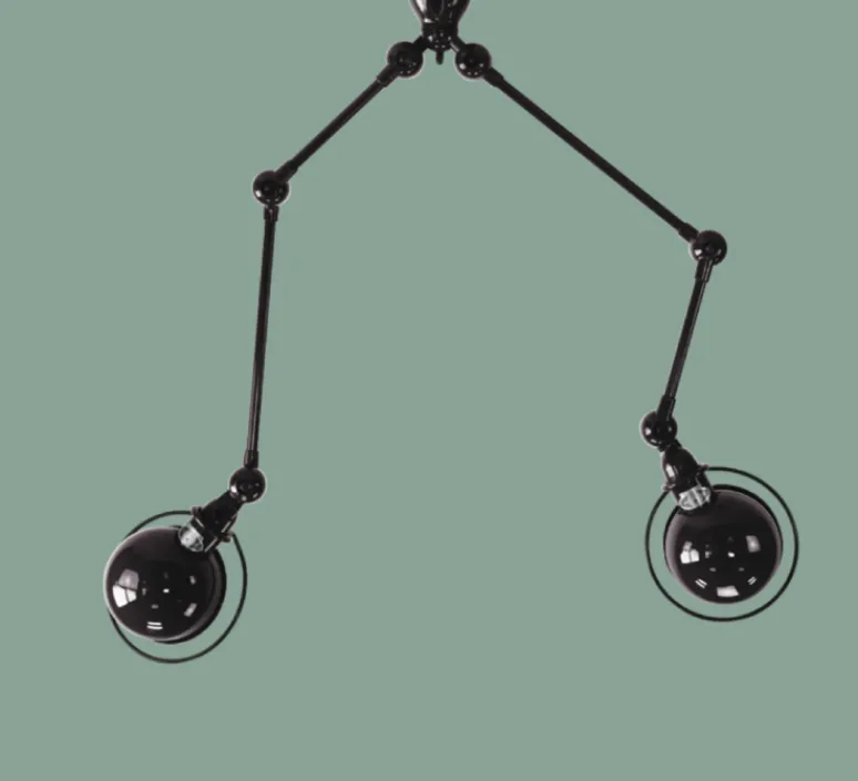 Plafonnier & Spot*Jieldé Plafonnier, Loft SKY4224, , L30cm, H80cm - noir