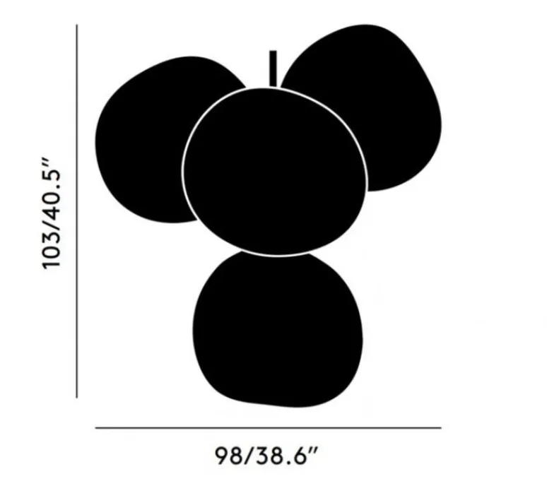 Plafonnier & Spot*Tom Dixon Plafonnier, Melt Small, , LED, dim, 3000k, 2300 lm, Ø98cm, H103cm - or