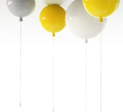 Plafonnier & Spot*Brokis Plafonnier, Memory 400, , Ø40cm, H41,5cm, - jaune