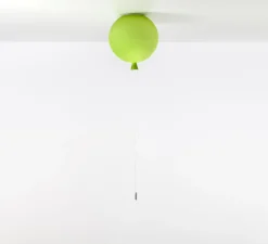 Plafonnier, Memory 300, vert mat, câble blanc, Ø30cm, H32,5cm - Brokis