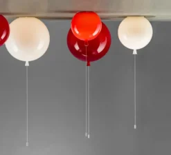 Enfants|Plafonnier & Spot*Brokis Plafonnier, Memory, ballon, , brillant, Ø25cm - orange