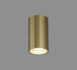 Plafonnier, Modrian, or, Ø5,65cm, H10cm - ACB