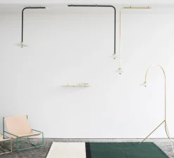 Suspension*Valerie_Objects Plafonnier, N°3, , L51,5cm, H71,5cm - noir