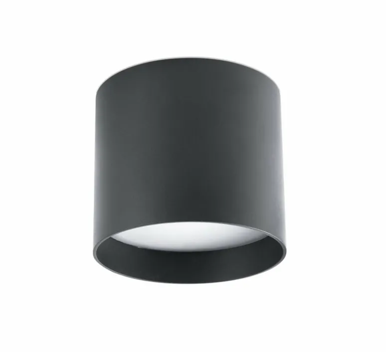 Plafonnier & Spot*Faro Plafonnier, NATSU, , LED, 3000K, 1275lm, Ø15cm, H13,5cm - noir