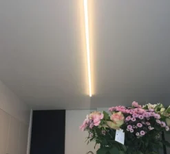 Plafonnier & Spot*DARK Plafonnier, Ninza C, , LED, 2700K,660 lm , L120cm, H3,5cm - noir