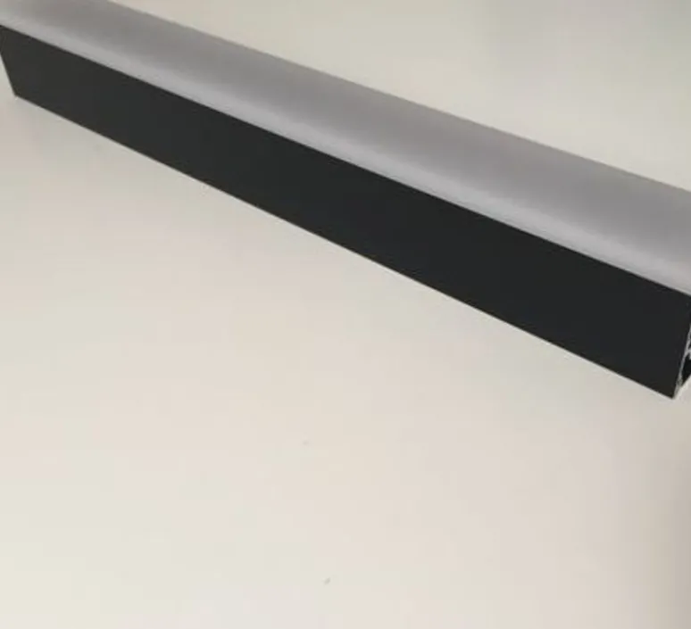 Plafonnier & Spot*DARK Plafonnier, Ninza C, , LED, 2700K, 660 lm, L180cm, H3,5cm - noir