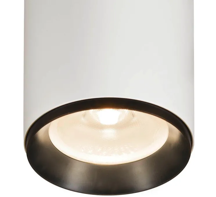 Plafonnier, Numinos XL, blanc, LED, dim, 4000K, 3500 lm, ⌀12cm, H20cm - SLV