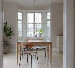 Plafonnier & Spot*Umage Plafonnier, Omni, , LED, dim, 2700K, 1200 lm, L74cm, H1,9cm - laiton