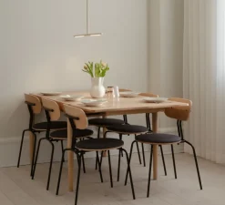 Plafonnier & Spot*Umage Plafonnier, Omni, , LED, dim, 2700K, 1200 lm, L74cm, H1,9cm - laiton