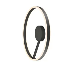 Plafonnier, ONE 60, noir, LED, dim, 2700/3000K, 550 lm, Ø60cm, H11,5cm - Slv