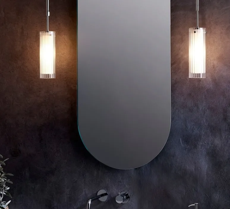 Plafonnier & Spot*Astro Plafonnier, Ottavino, , IP44, Ø10cm, H80cm - Lighting chrome