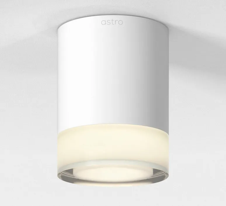 Plafonnier & Spot*Astro Plafonnier, Ottawa, , IP65, Ø8,5cm, H11cm - blanc mat
