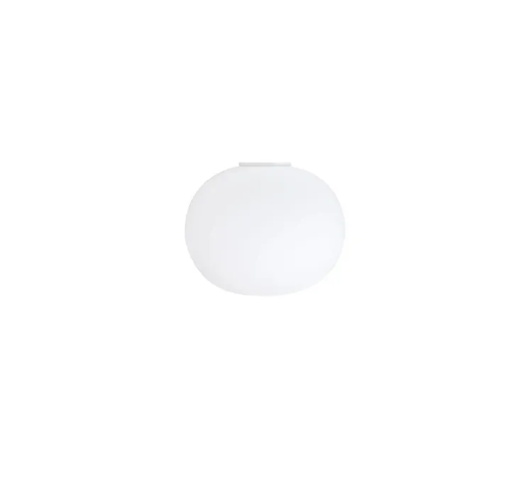 Plafonnier ou applique, Glo-Ball Zero, blanc, Ø19cm, H16cm - Flos