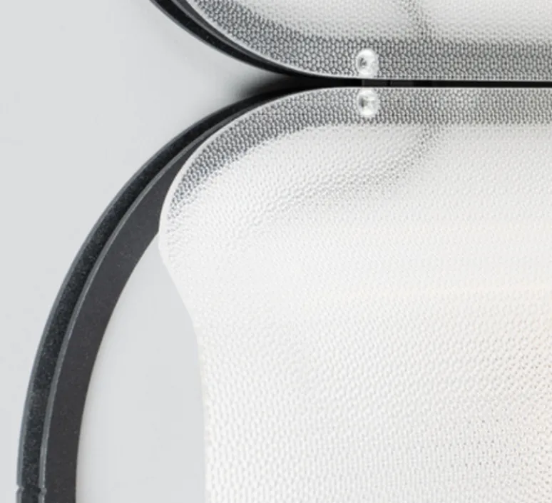 Plafonnier & Spot|Applique*A-N-D Plafonnier ou Applique, Vale 3, 0-10V, , LED, 3000K, 3360lm, L102cm, H15cm - transparent, anthracite