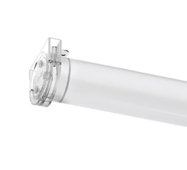 Plafonnier ou suspension, Tubo 50 on/off, givré, IP67, LED, 2700K, 4900lm, L119,2cm, H5cm - O/M Light