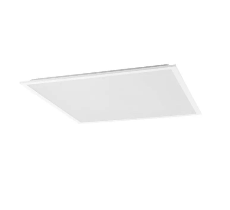 Plafonnier & Spot*SLV Plafonnier, Panel C, , IP54, LED, dim, 4000K, 4650 lm, L59,5cm, H59,5cm - blanc