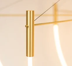 Plafonnier & Spot*CVL Plafonnier, Paradoxe 6L, , LED, dim, 2700K, 4800 lm, Ø115cm, H68cm - laiton satiné