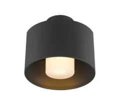 Plafonnier & Spot*SLV Plafonnier, Photoni , , IP65, Ø22,4cm, H17,5cm - noir