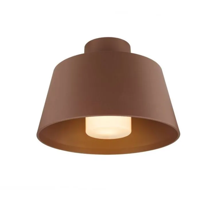 Plafonnier & Spot*SLV Plafonnier, Photoni, , IP65, Ø25cm, H17,5cm - rouille