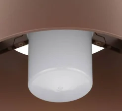 Plafonnier & Spot*SLV Plafonnier, Photoni, , IP65, Ø25cm, H17,5cm - rouille