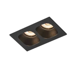 Plafonnier & Spot*Wever&Ducré Plafonnier, Pirro 2.0, , LED, 3000K, 795lm, L10cm, H4,3cm - Wever & Ducré noir